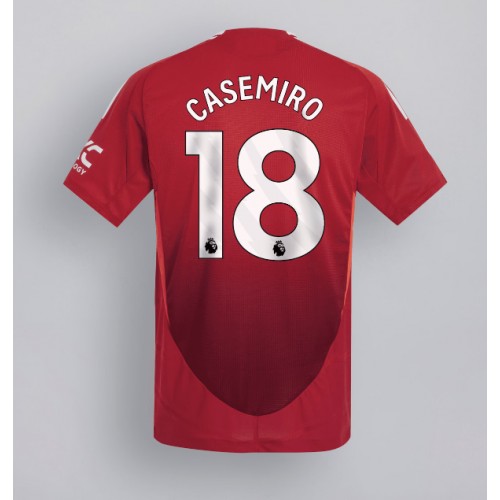 Dres Manchester United Casemiro #18 Domaci 2024-25 Kratak Rukav